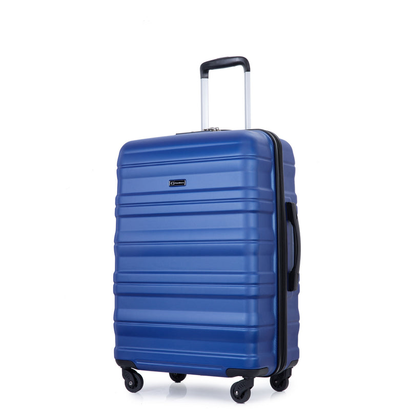 Expandable 3 Piece Luggage Sets Lightweight & Durable Suitcase, Spinner Wheels, Tsa Lock
