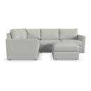 Flex - Sectional with Standard Arm and Ottoman