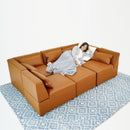 Reno - Modular Sofa - Cognac