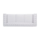 Chesterfield Style 3 Seater Sofa With Deep Button Tufting