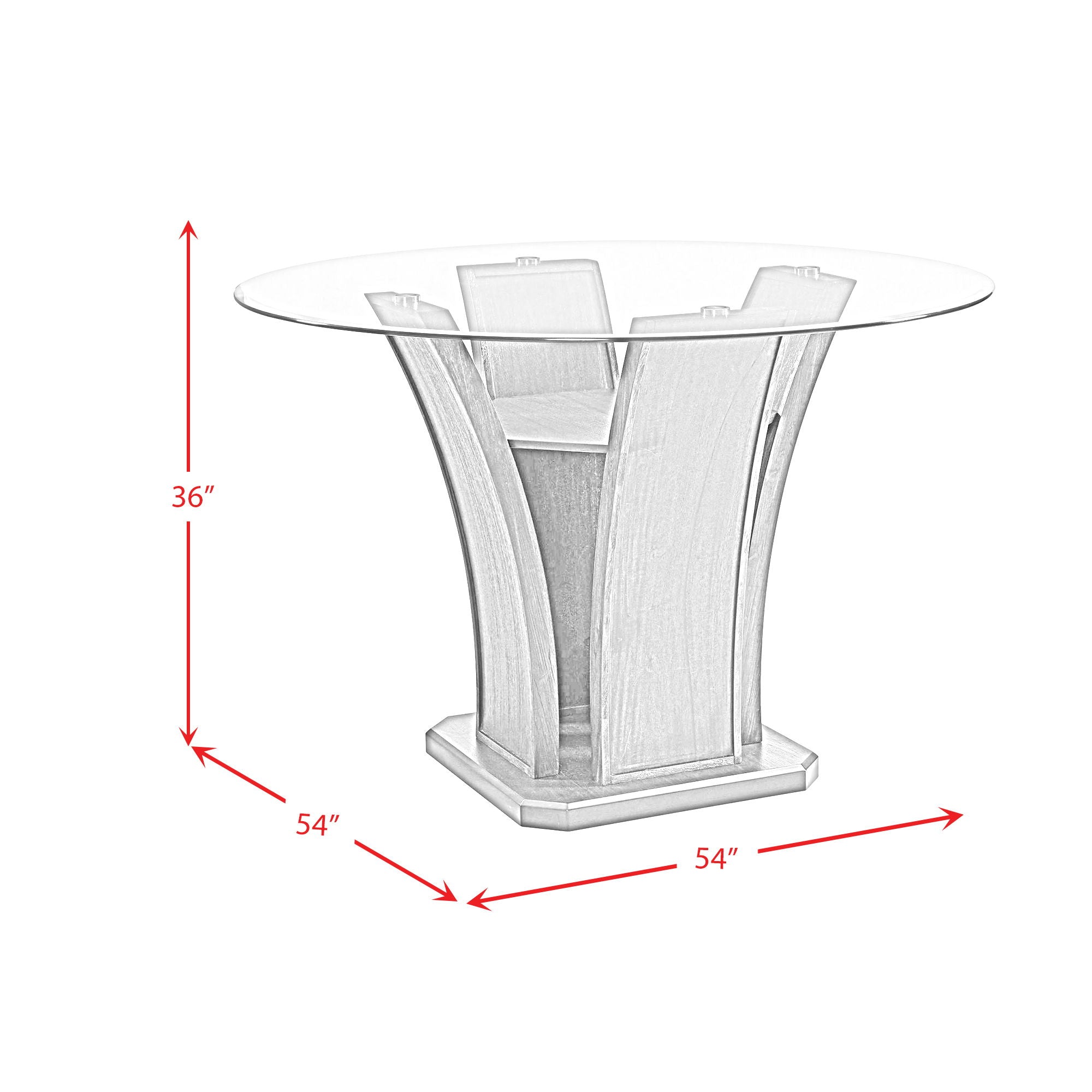 Dapper - Round Counter Height Dining Table