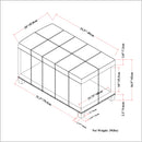 Amelia - Transitional Storage Ottoman Bench