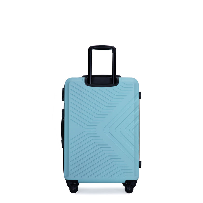 3 Piece Luggage Sets Lightweight Suitcase With Two Hooks, Spinner Wheels, Tsa Lock, Durable Hard Shell