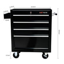 Multifunctional Tool Cart With Wheels And Drawers