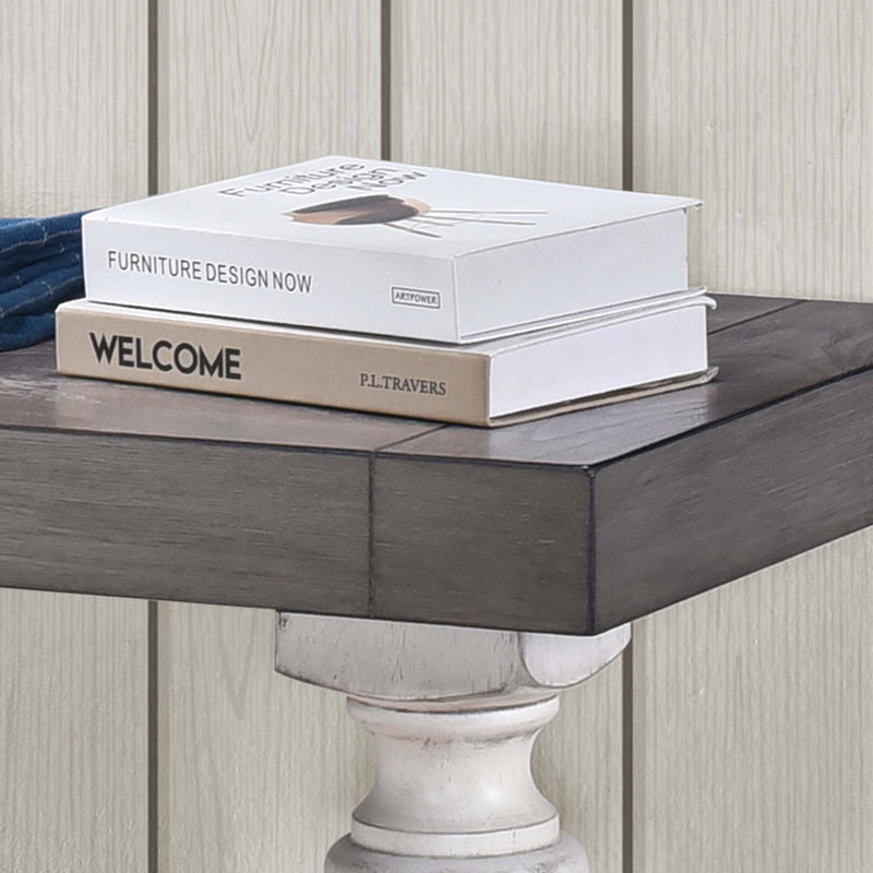 Farmhouse Retro Design Pedestal Sofa Tabe