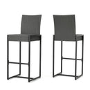 Outdoor Barstool With Hand Crafted Details (Set of 2)