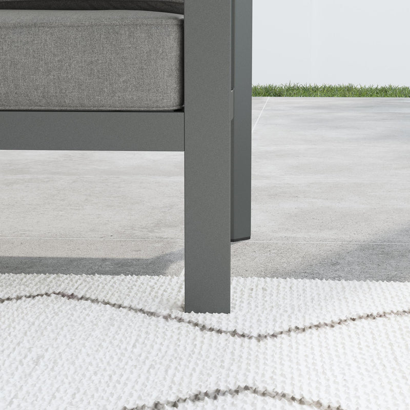 Grayton - Outdoor Aluminum Sofa