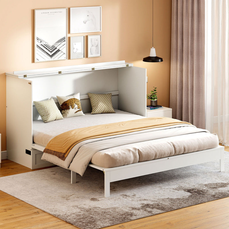 Murphy Bed With Large Drawers