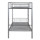 Twin Over Twin Metal Bunk Bed (Silver) ( old sku: MF189201NAA )