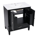 Bathroom Vanity With Sink, Soft Closing Door, Multi Functional Storage