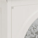 Vintage Farmhouse Bathroom Vanity With Ceramic Sink