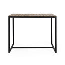 Ernesto - Outdoor Industrial Acacia Wood Bar Table