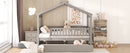 Creativity House Bed With Twin Size Trundle