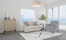 Moxy - Loveseat (Roll Arms And T-Shaped Cushions) - Atlantic Fine Furniture Inc