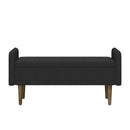 Teddy Velvet Storage Stool With Storage Space For Apartments