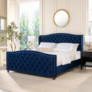 Marcella - Upholstered Shelter Headboard Bed Set