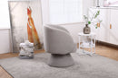 Swivel Accent Chair Armchair, Round Barrel Chair For Living Room Bedroom