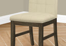 Dining Chair, Upholstered, Dining Room, Transitional (Set of 2) - Cream