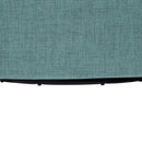 Solitude - Skirted Swivel Accent Chair With Hemp Like