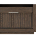 Athens - Open Nightstand - Dark Brown
