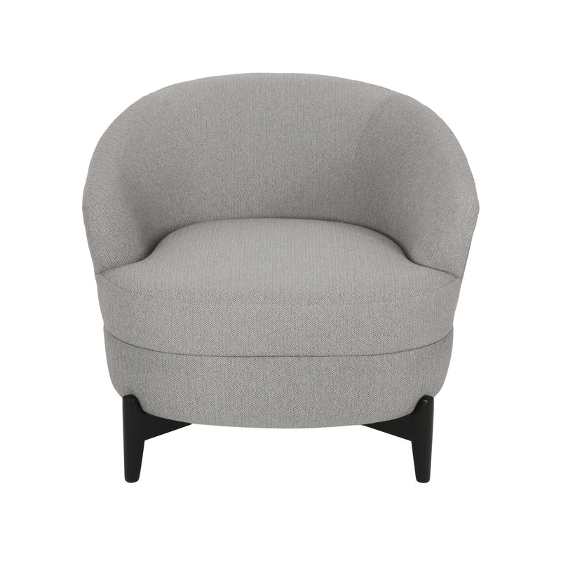 Elegant Barrel Style Club Chair