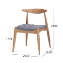 5 Piece Dining Set With Upholstered Chairs