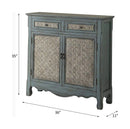 Winchell - 35" Console Cabinet - Antique Blue