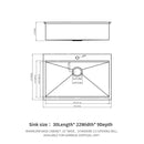 Topmount Stainless Steel Kitchen Sink With Workstation Ledge And Accessories