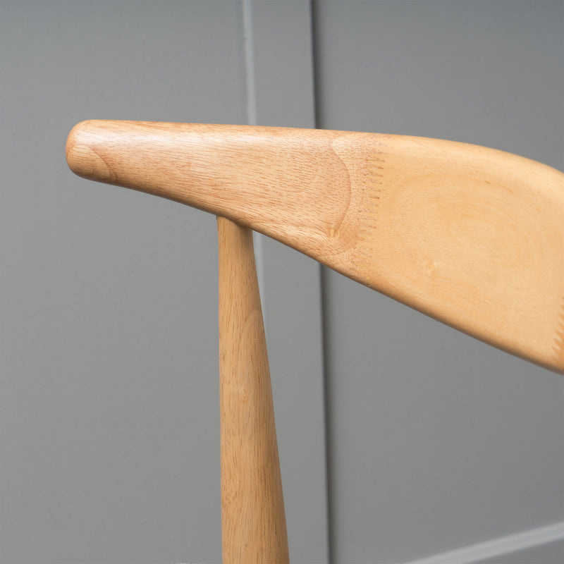 Candescent - Dining Chair With Curved Back And Wood Frame (Set of 2)