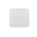 Francesca - 5 Piece Square Counter Dining Set (Table & Four Chairs) - White Marble