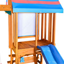 Children's Playset 3 In 1 With Slide, Swings, And Climber