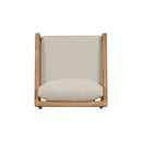 Westin - Outdoor Acacia Wood 4 Pieces Chat Set - Teak / Beige