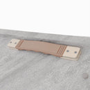 Modern Extendable Dining Table Set With Soft Padded Armless Chairs