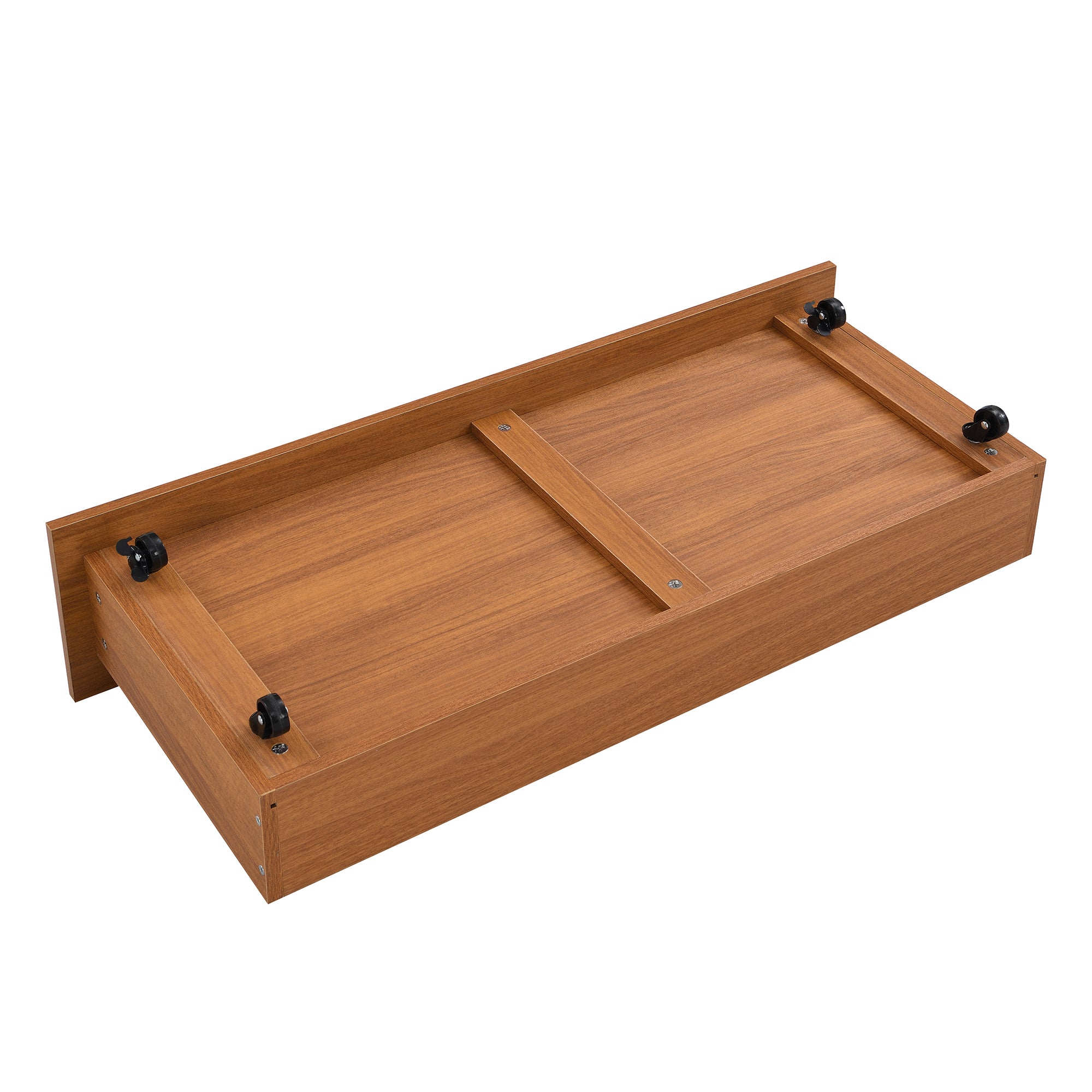 Queen Size Metal Platform Bed Frame with Four Drawers,Sockets and USB Ports ,Slat Support No Box Spring Needed Black - Atlantic Fine Furniture Melbourne FL