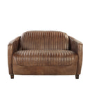 Brancaster - Top Grain Leather Living Room Set - Brown