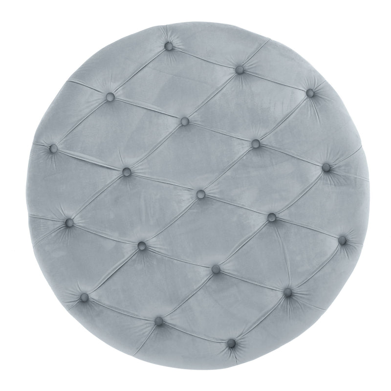 Modern Glam Ottoman Velvet