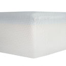 6" Firm Full Size Gel Memory Foam Mattress With Cooling Technology - White