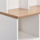 Minimalist Shoe Cabinet With Cube Storage & Shelves