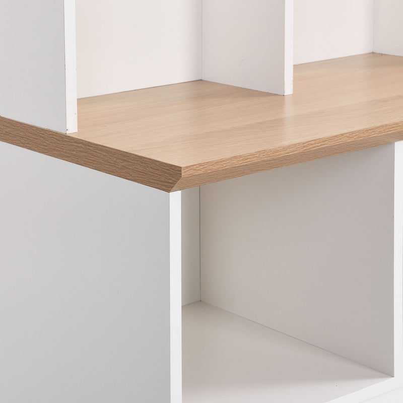 Minimalist Shoe Cabinet With Cube Storage & Shelves
