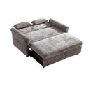 Loveseat Sofa Bed, Pull - Out Couch Sleeper & 2 Pillows