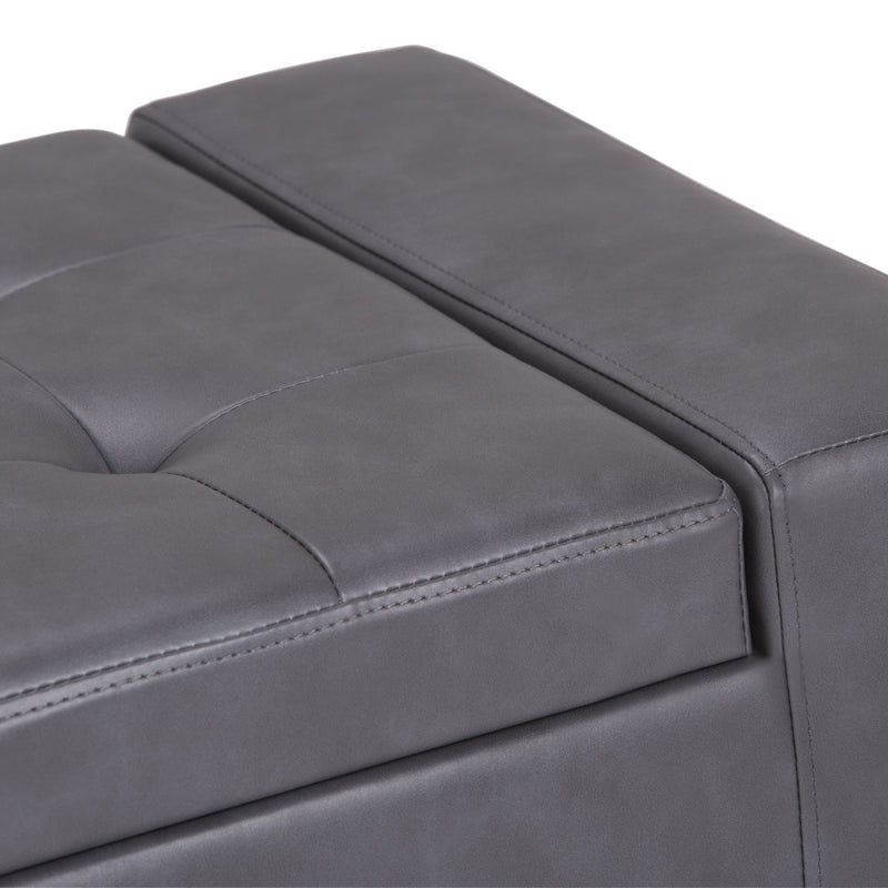 Laredo - Contemporary Large Storage Ottoman