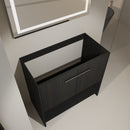 Modern Freestanding Bathroom Vanity With 2 Doors