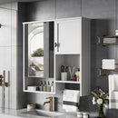 Modern Wall Mounted Bathroom Medicine Cabinet, Bathroom Wall Storage Cabinet With Mirror