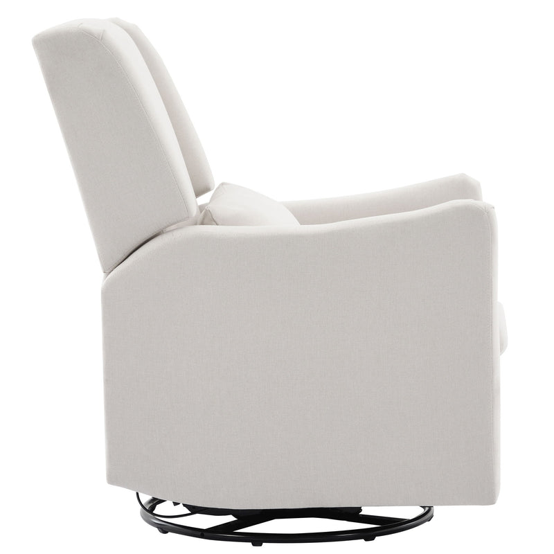 Wide Wingback Swivel Rocker Recliner Chair For Living Room