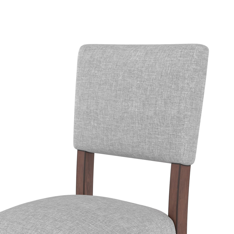 5 Piece Counter Height Dining Set, Bar Table With 4 Upholstered Chairs