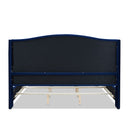 Marcella - Upholstered Shelter Headboard Bed Set