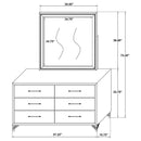 Lucia - 6-Drawer Dresser