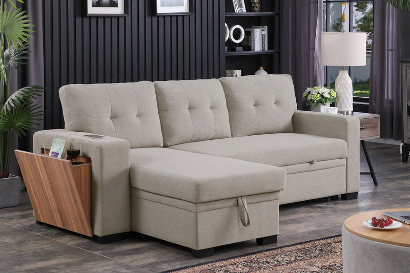 3 Piece Upholstered Sectional