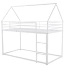 House Bunk Bed With Built In Ladder
