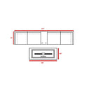 Outdoor Elegance Conversation Set With Fire Pit